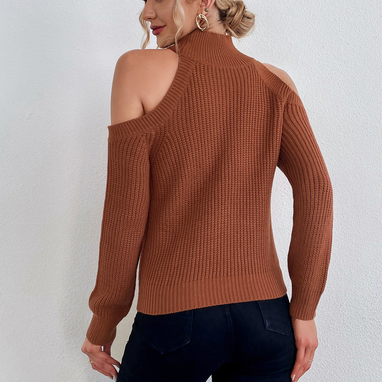 Sexy Off Shoulder Sweater Women's Pullover