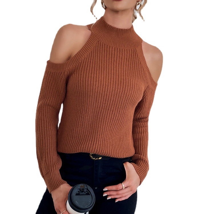 Sexy Off Shoulder Sweater Women's Pullover