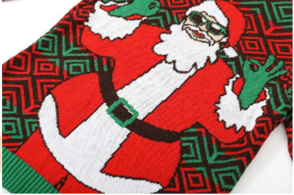 Men's Funny Santa Christmas Sweater