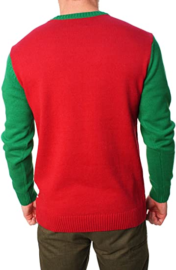 Men's Christmas Sweater with LED Lights