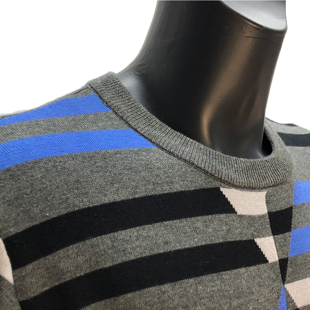 Men's Crew Neck Sports Wool Knit