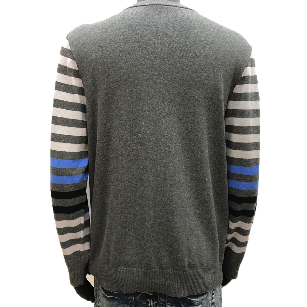 Men's Crew Neck Sports Wool Knit