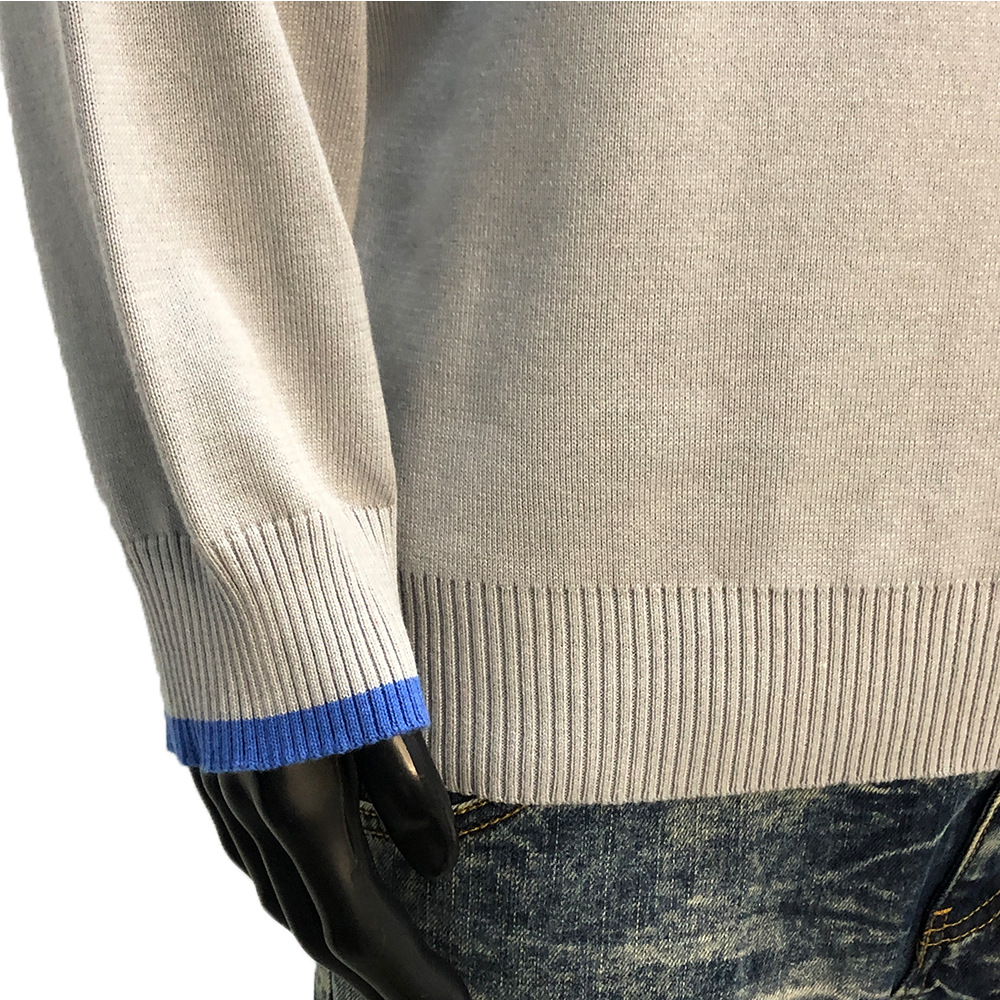 Men's Sweater Crew Neck Knit Colorblock