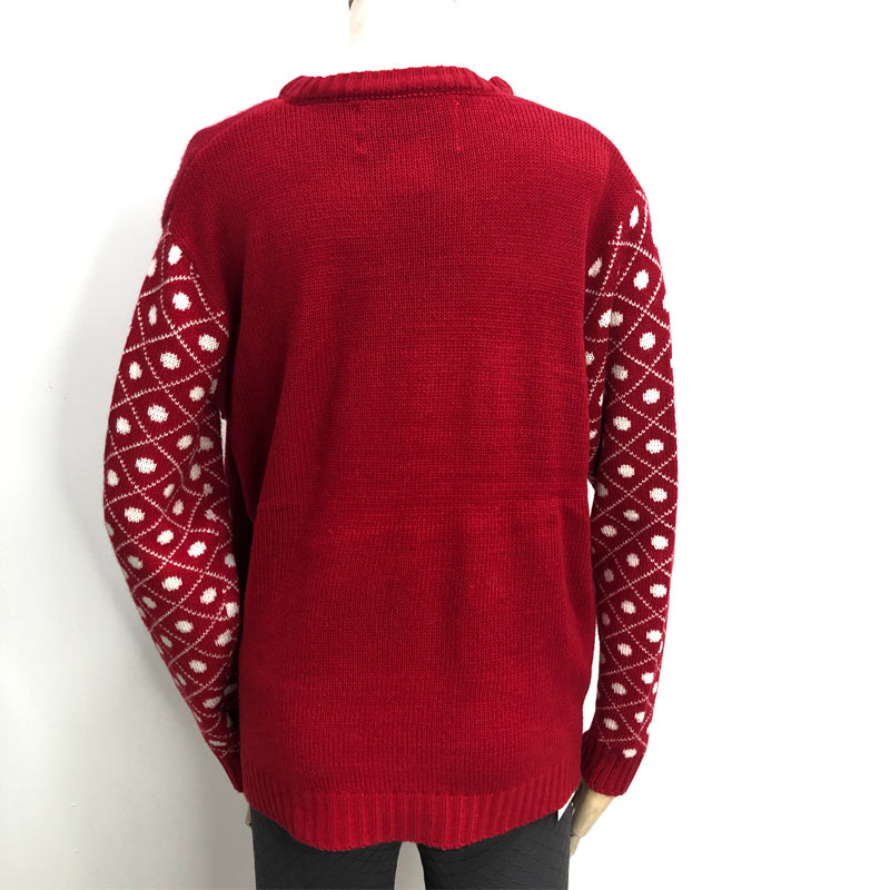 Women's Sweaters Jacquard Christmas Pullover Sweater