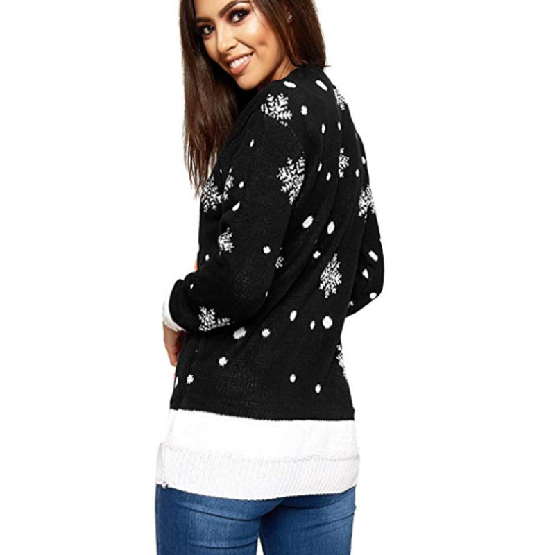 Plus Size Knitted Jumper Christmas Sweater