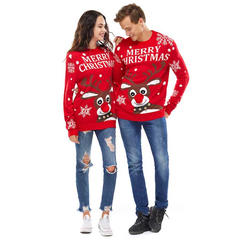 Unisex  Suits Merry Christmas Pullover Sweater