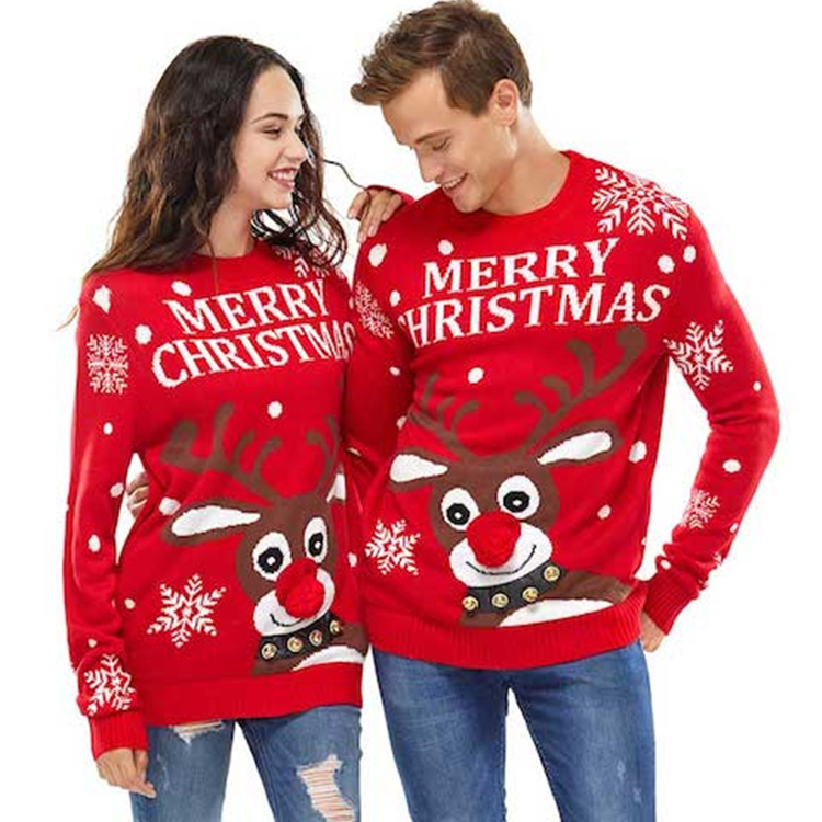 Unisex  Suits Merry Christmas Pullover Sweater