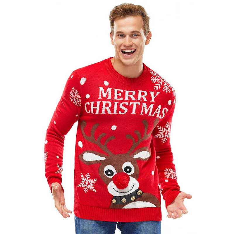 Unisex  Suits Merry Christmas Pullover Sweater