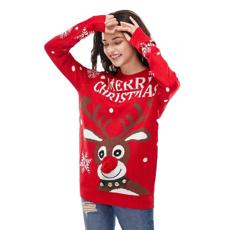 Unisex  Suits Merry Christmas Pullover Sweater