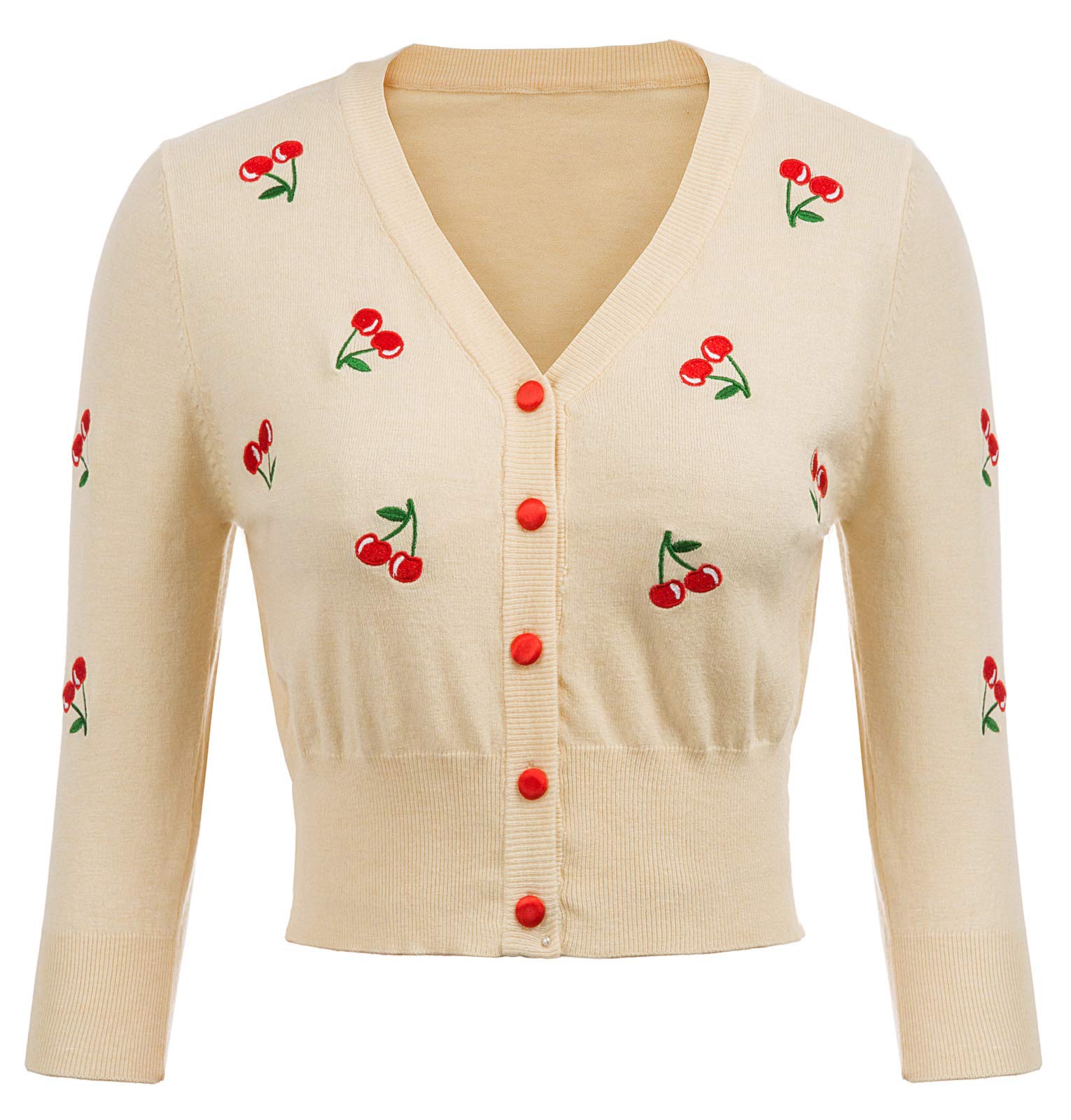 V-Neck Women's Cardigan Sweater Jacket