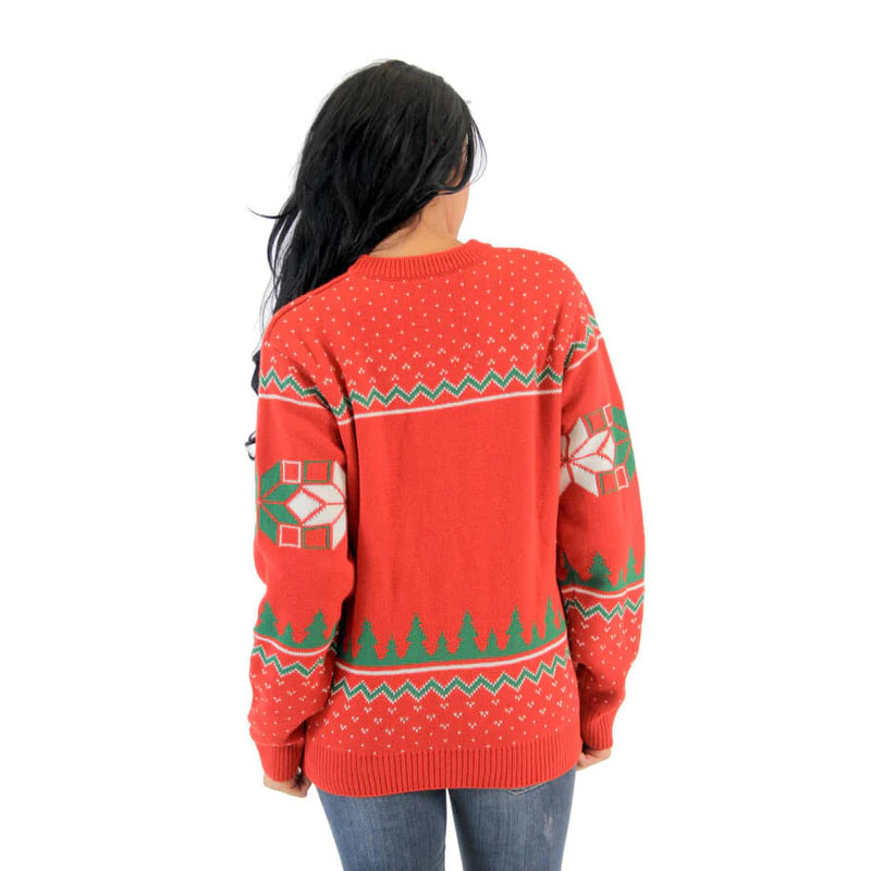 Funny Christmas Sweater Women Santa's Favorite