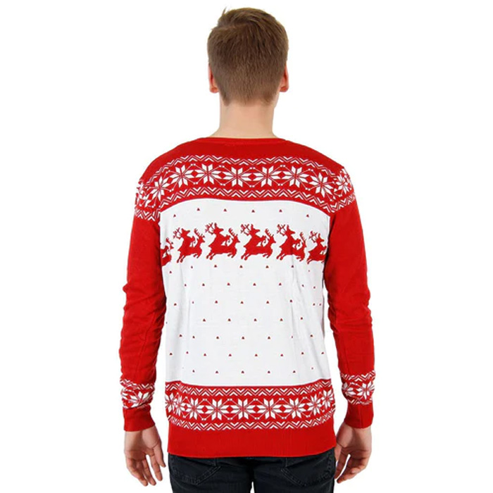 Fashion Couple Christmas Sweater Pullover