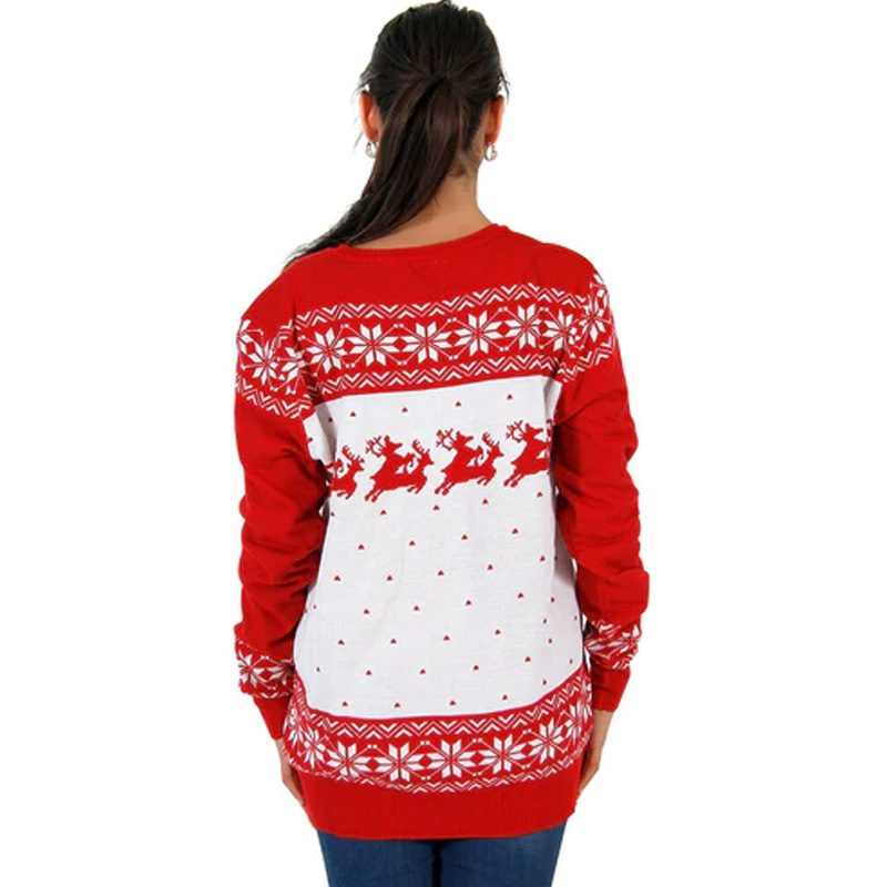 Fashion Couple Christmas Sweater Pullover