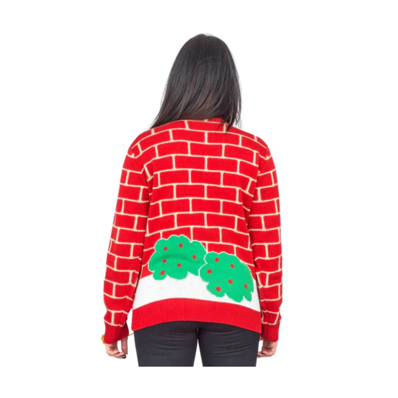 Christmas Sweater Women's 3D Santa Claus