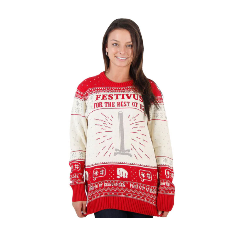 Ladies Christmas Themed Sweater