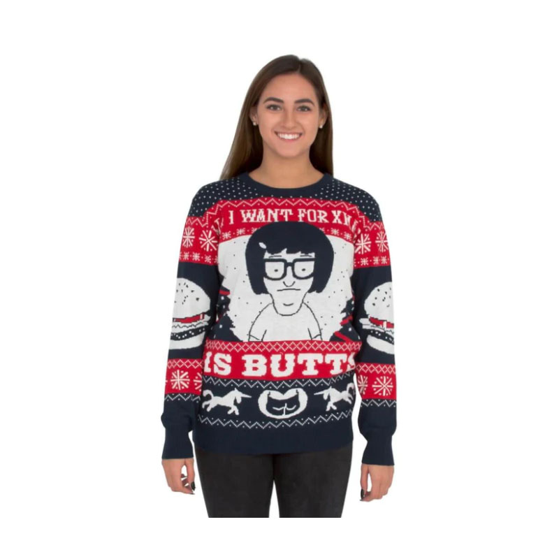 Christmas Sweater Tina From Bob's Burgers