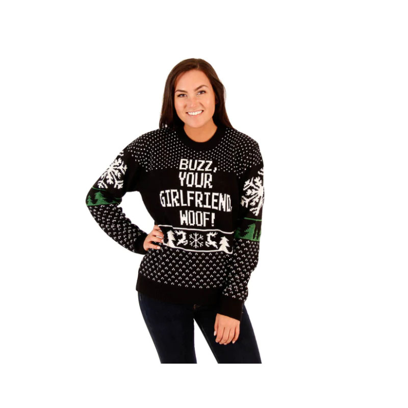 Funny Christmas Sweater Women's Buzz