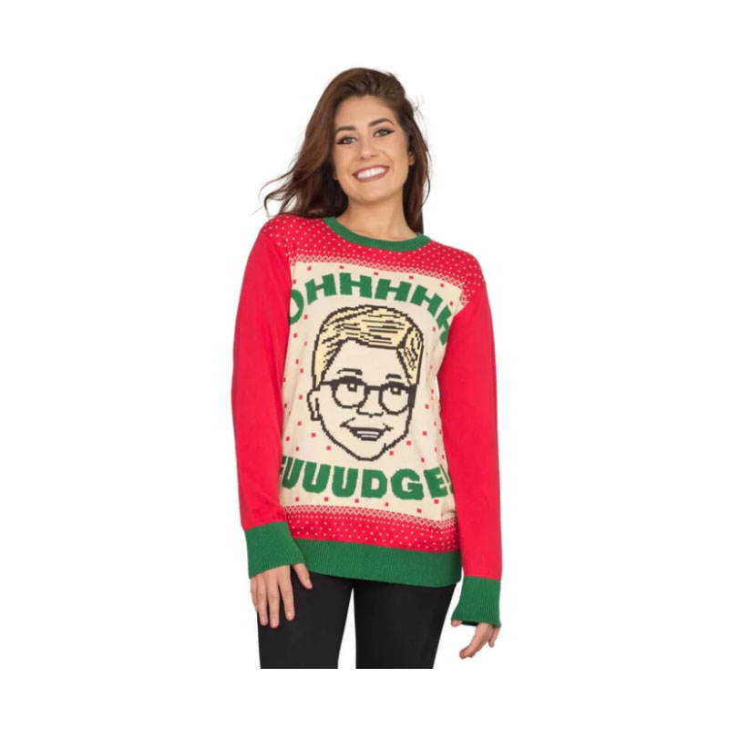 Funny Christmas Sweater Women's Christmas Story