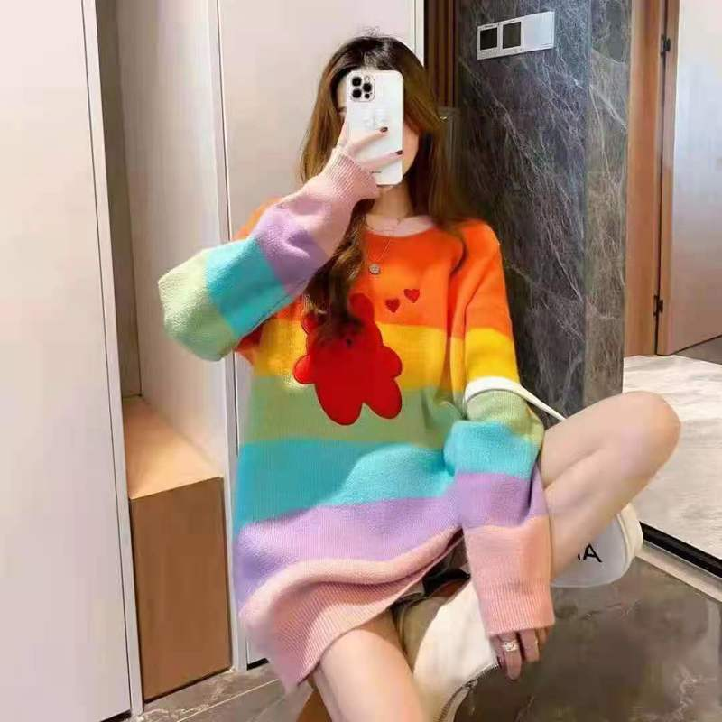 Women Pullovers Sweater Fashion Trendy Tops