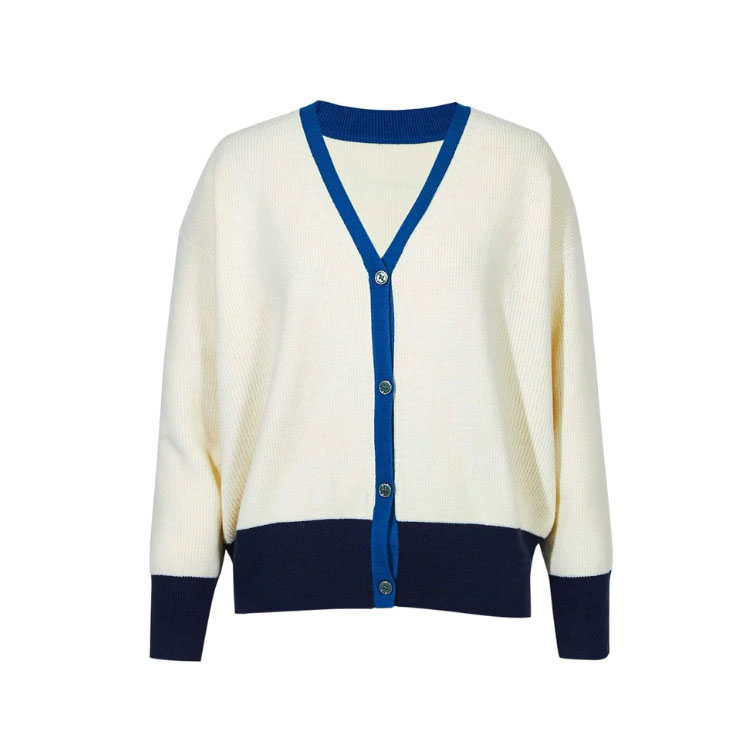 Women's Cardigan V-neck Knitted Sweater