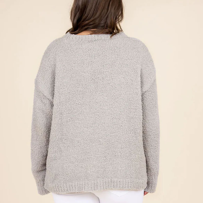 Oversize Knitting Women's Long Sleeve Sweater