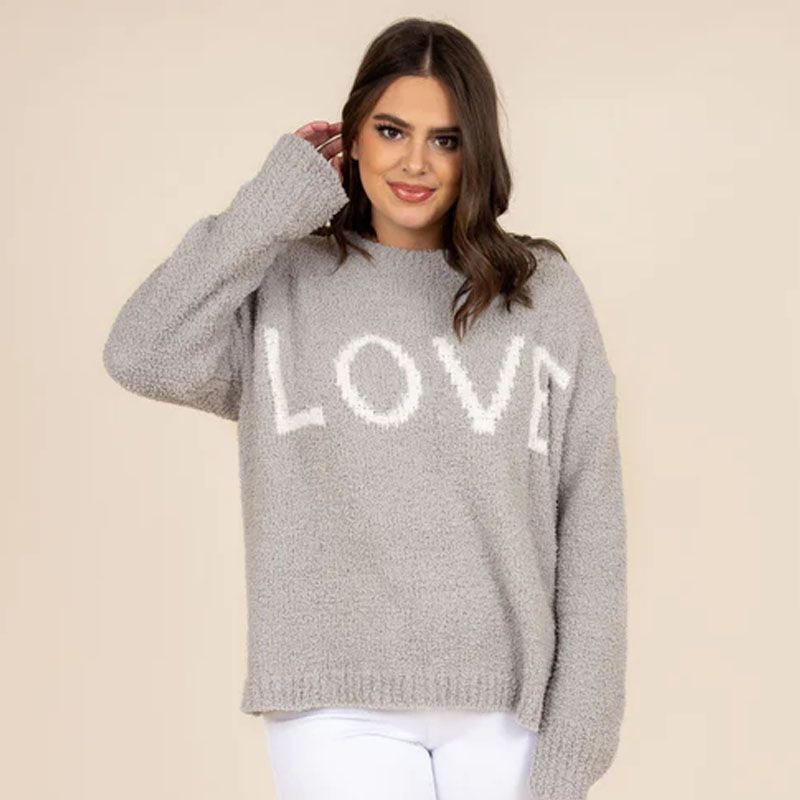 Oversize Knitting Women's Long Sleeve Sweater