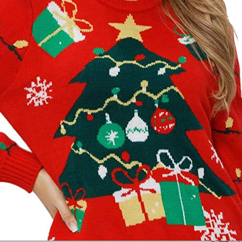 Funny Christmas Pullover Snowflake Sweater