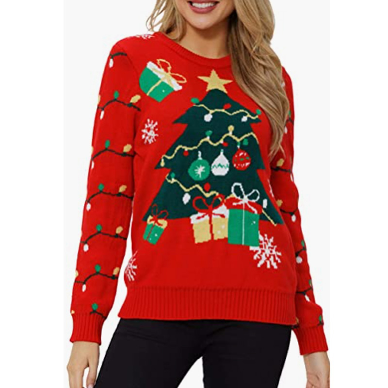 Funny Christmas Pullover Snowflake Sweater