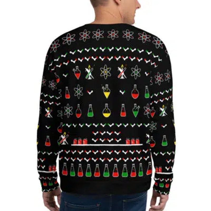 Printed Pullover Ugly Christmas O-Neck Sweatshirts