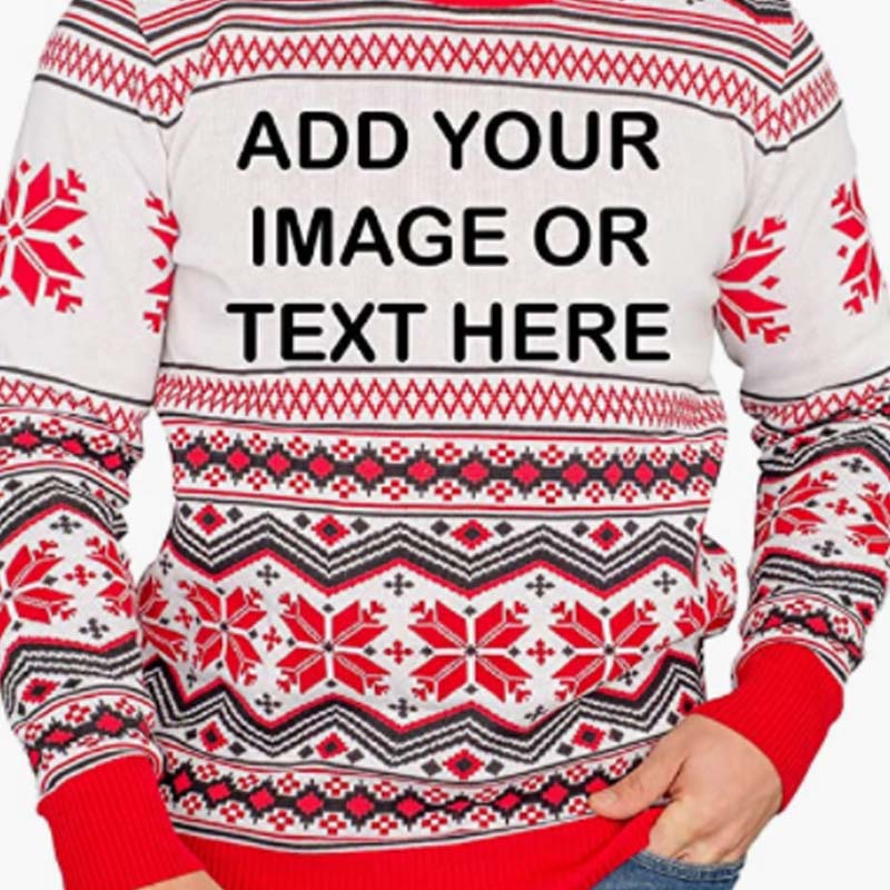 Custom Men's Ugly Christmas Sweater