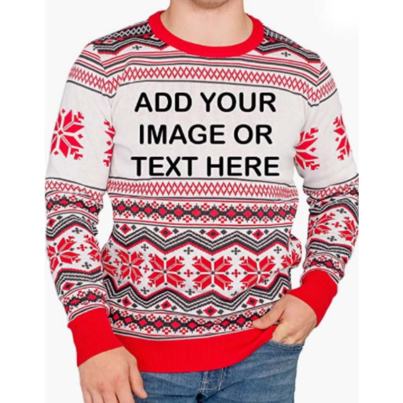 Custom Men's Ugly Christmas Sweater