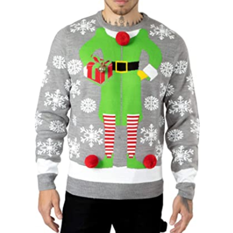 Ugly Jacquard Christmas Men's Sweater