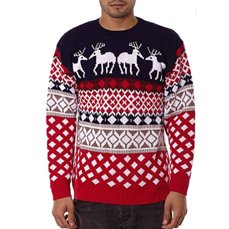 Men's Unisex Jumpers Christmas Knitwear Top