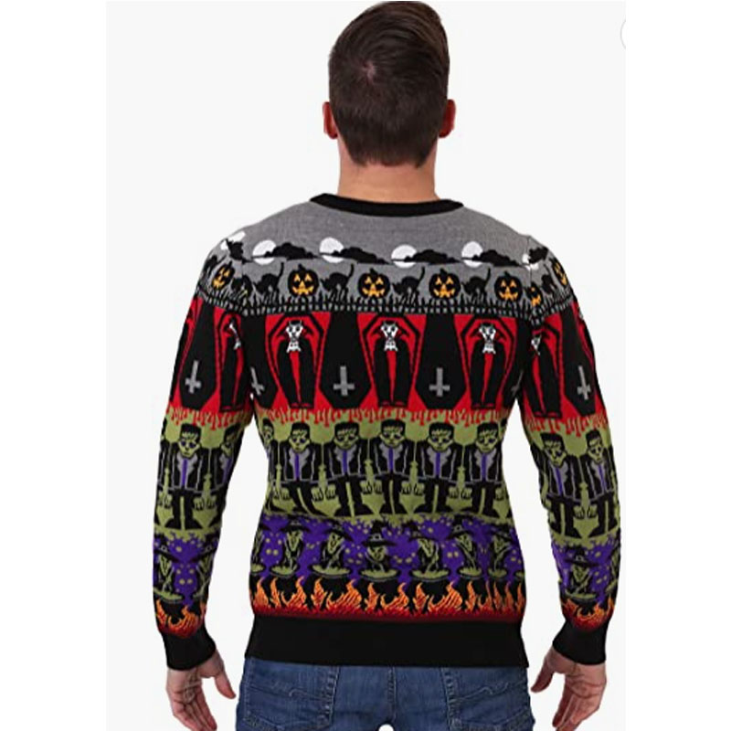 Adult Classic Horror Monster Halloween Sweater