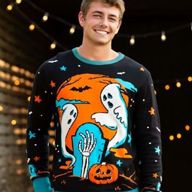 Halloween Ugly Sweater For Adults