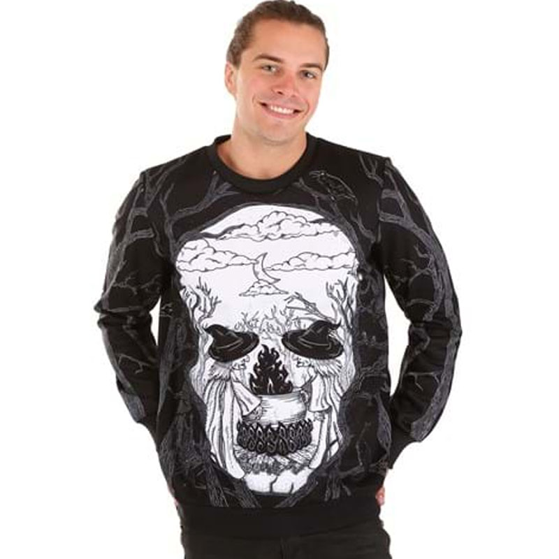 Toil Trouble Ugly Halloween Sweatshirt