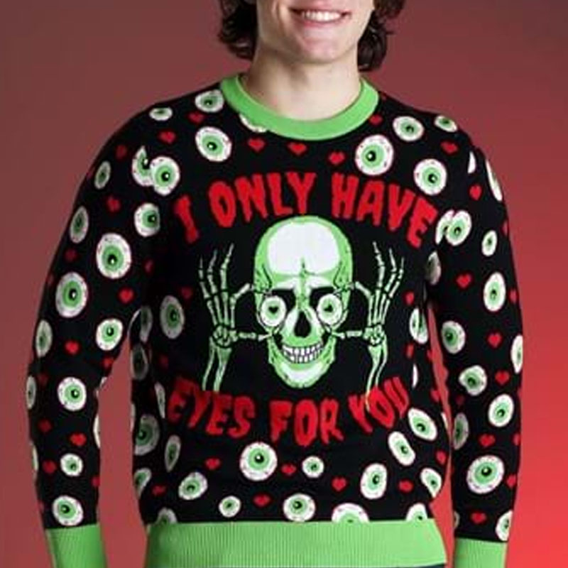 Ugly Men's Halloween Adult Sweater