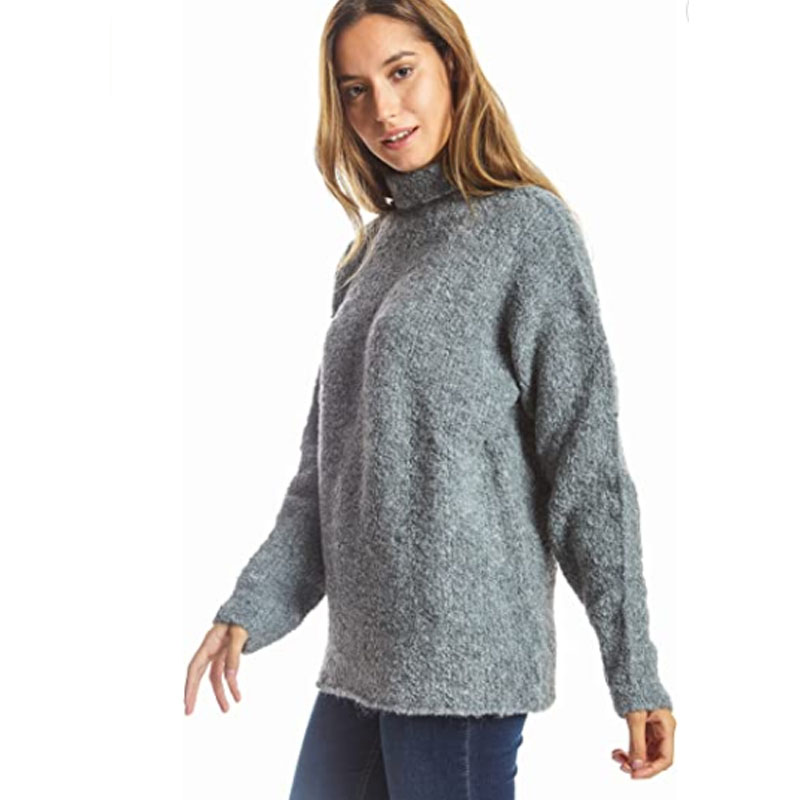 Knit Turtleneck Jumper For Women