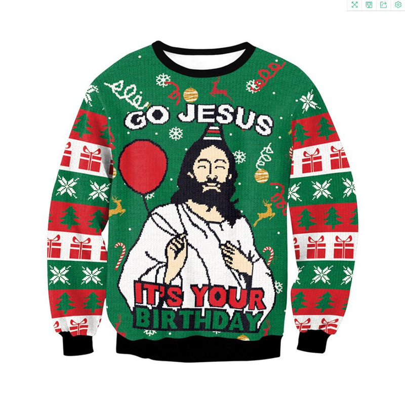 Men's Ugly Christmas Crewneck Sweater