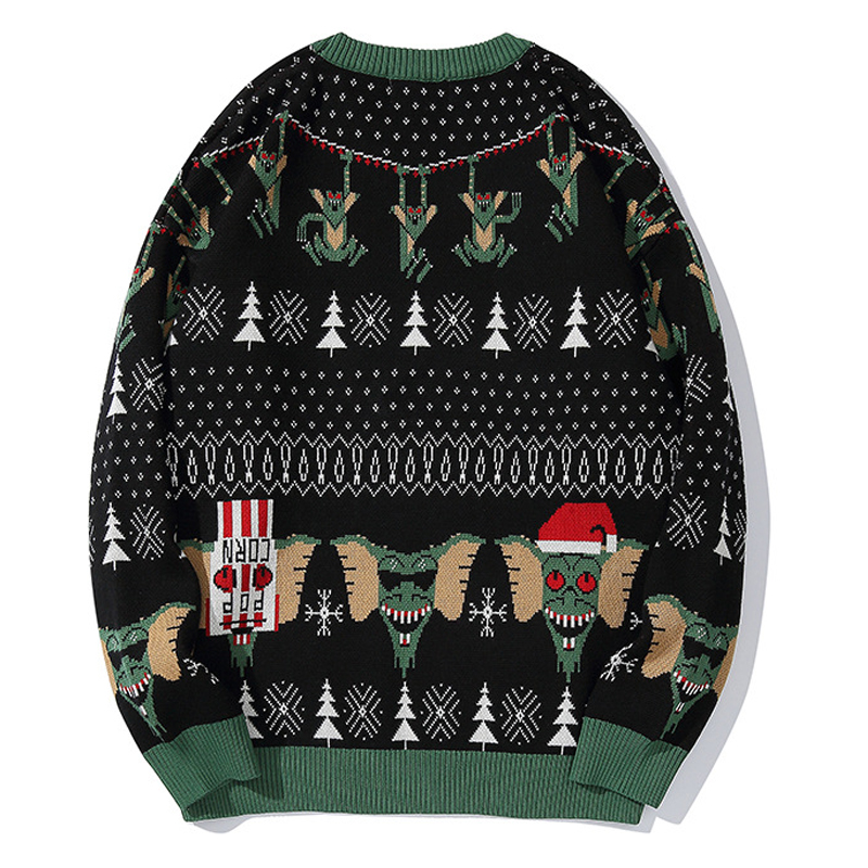 Christmas Goofy Couple's Sweater Knit Jumper