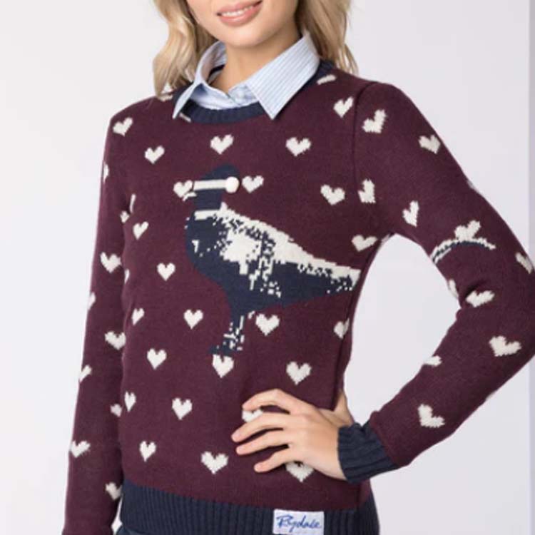 Women's Love Christmas Pullover Sweater