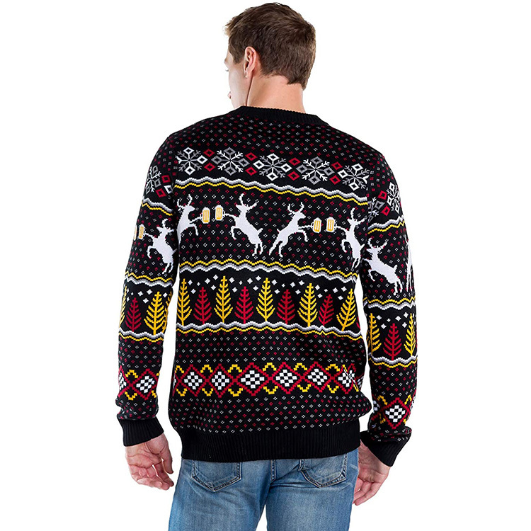 Men's Christmas Warm Jumper Vintage Sweater