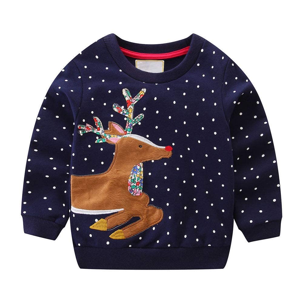 Christmas Jacquard Jumper Children Sweater