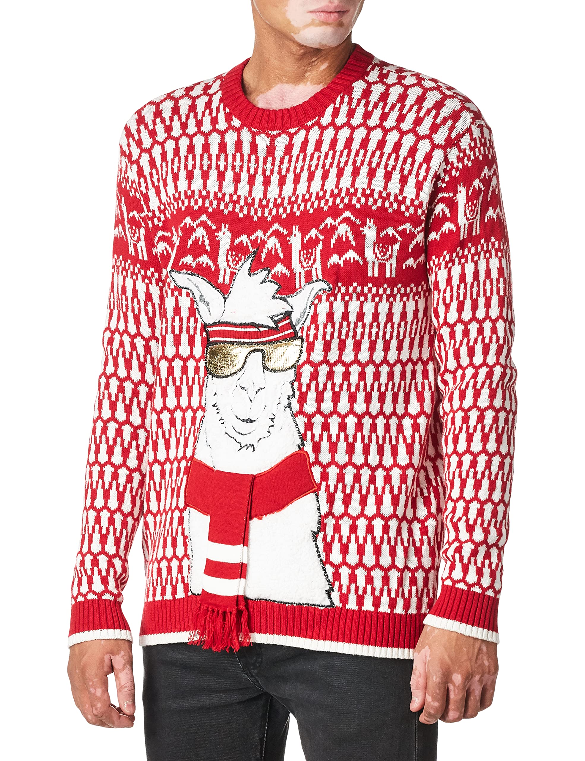 Christmas Men Cartoon Crewneck Sweater