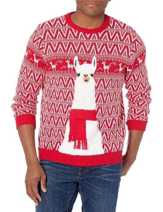 Christmas Men Cartoon Crewneck Sweater