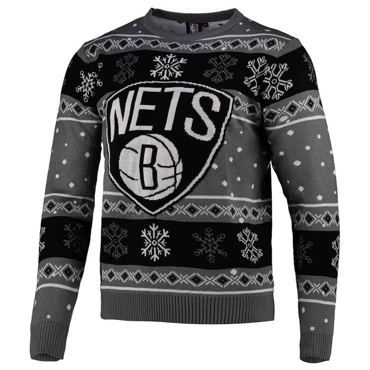 Basketball Ugly Crew Neck Christmas Sweater