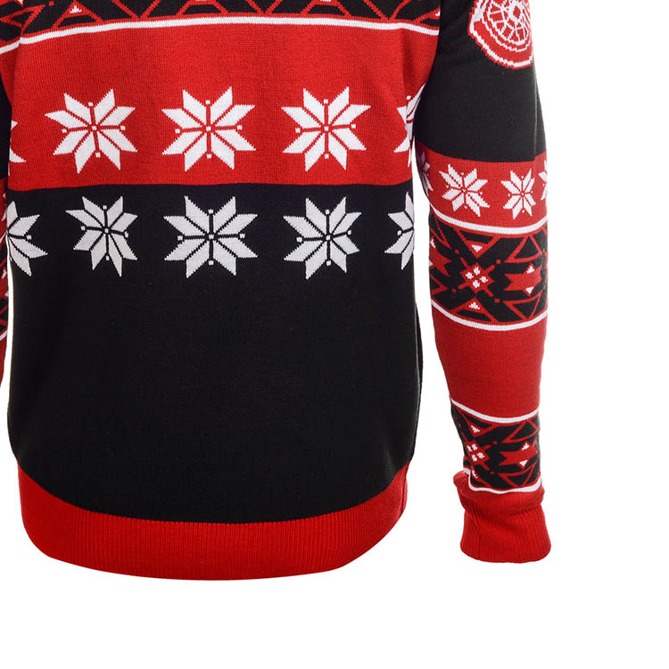 Hockey Men's Jacquard Knitted Xmas Pullover