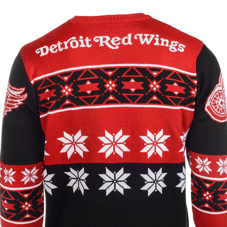 Hockey Men's Jacquard Knitted Xmas Pullover