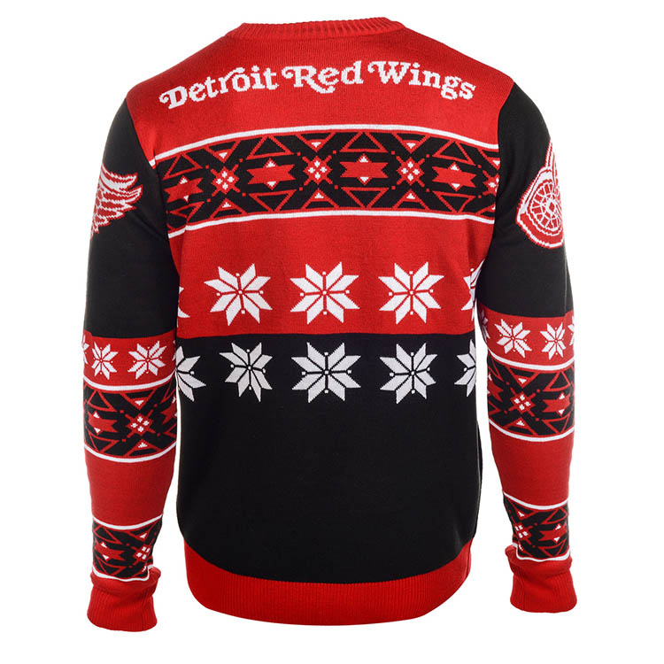 Hockey Men's Jacquard Knitted Xmas Pullover