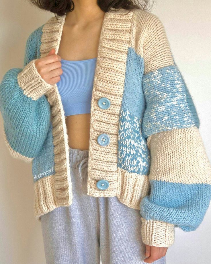 Oversized Cable Knit Cardigan Women Sweater